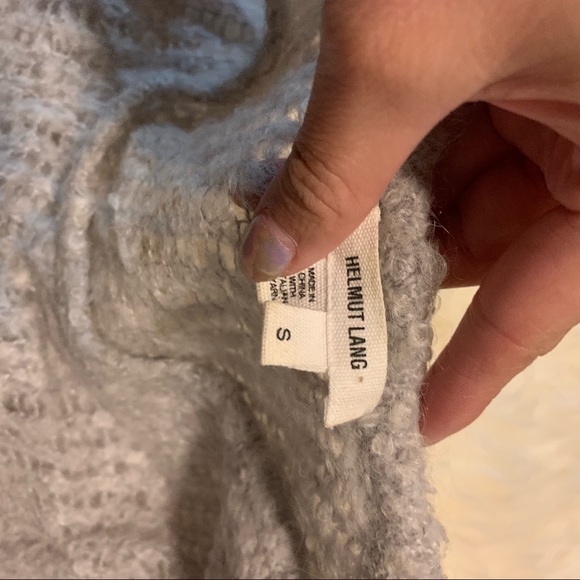 Helmet Lang a symmetrical sweater - Picture 2 of 3